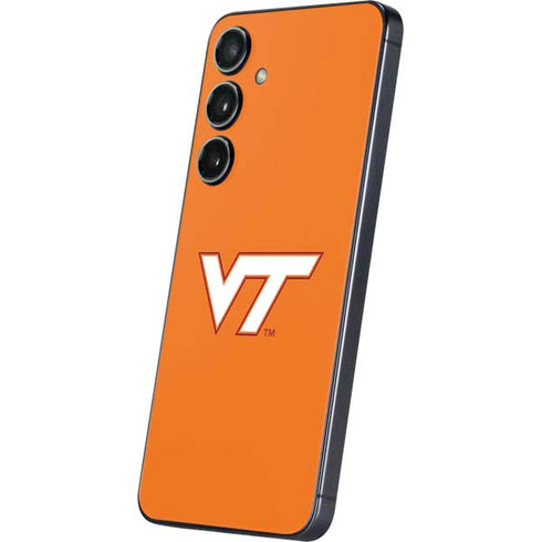 Virginia Tech University Orange Galaxy S25 Skin